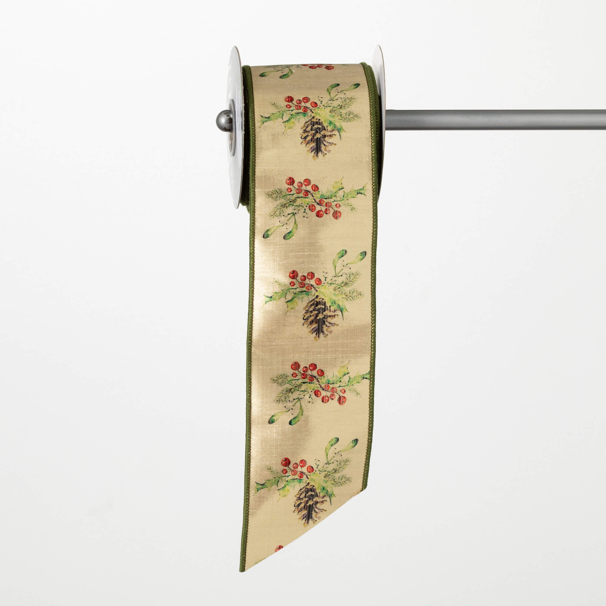 Pine/Berry Ribbon - Zinnias Gift Boutique