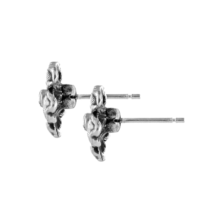 Retro Garden Mini Post Earrings - Zinnias Gift Boutique