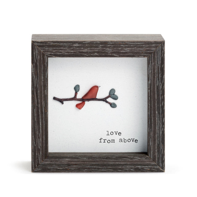 Love From Above Shadow Box - Zinnias Gift Boutique