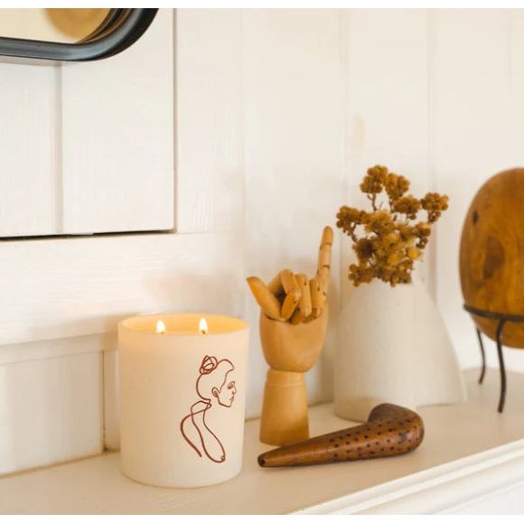 Saffron Bloom - Allison Kunath Artist Edition Candle - Zinnias Gift Boutique