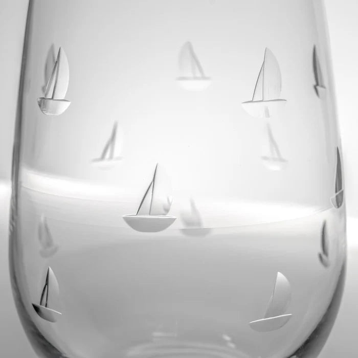 Sailboats White Wine - Zinnias Gift Boutique
