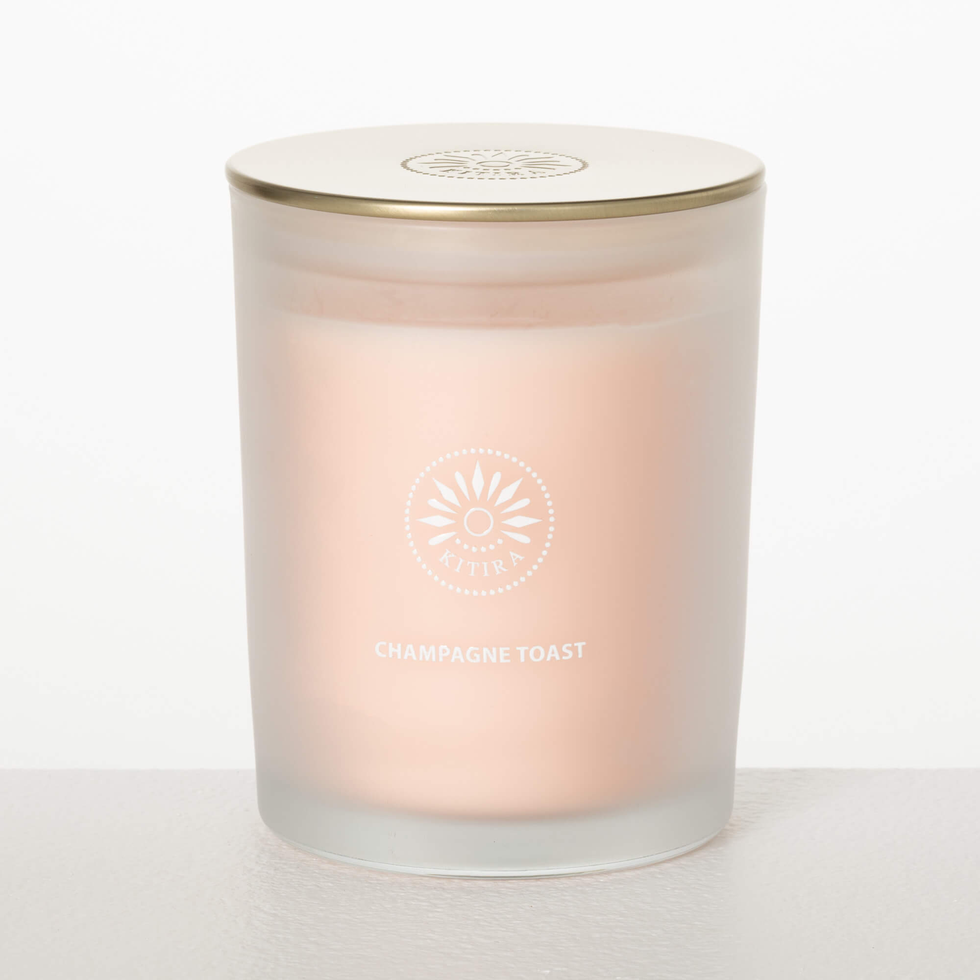 CHAMPAGNE JAR CANDLE - Zinnias Gift Boutique