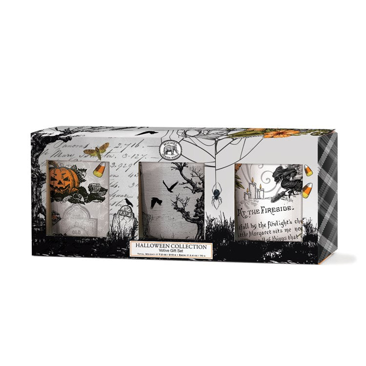 Trick or Treat Votive Gift Set - Zinnias Gift Boutique