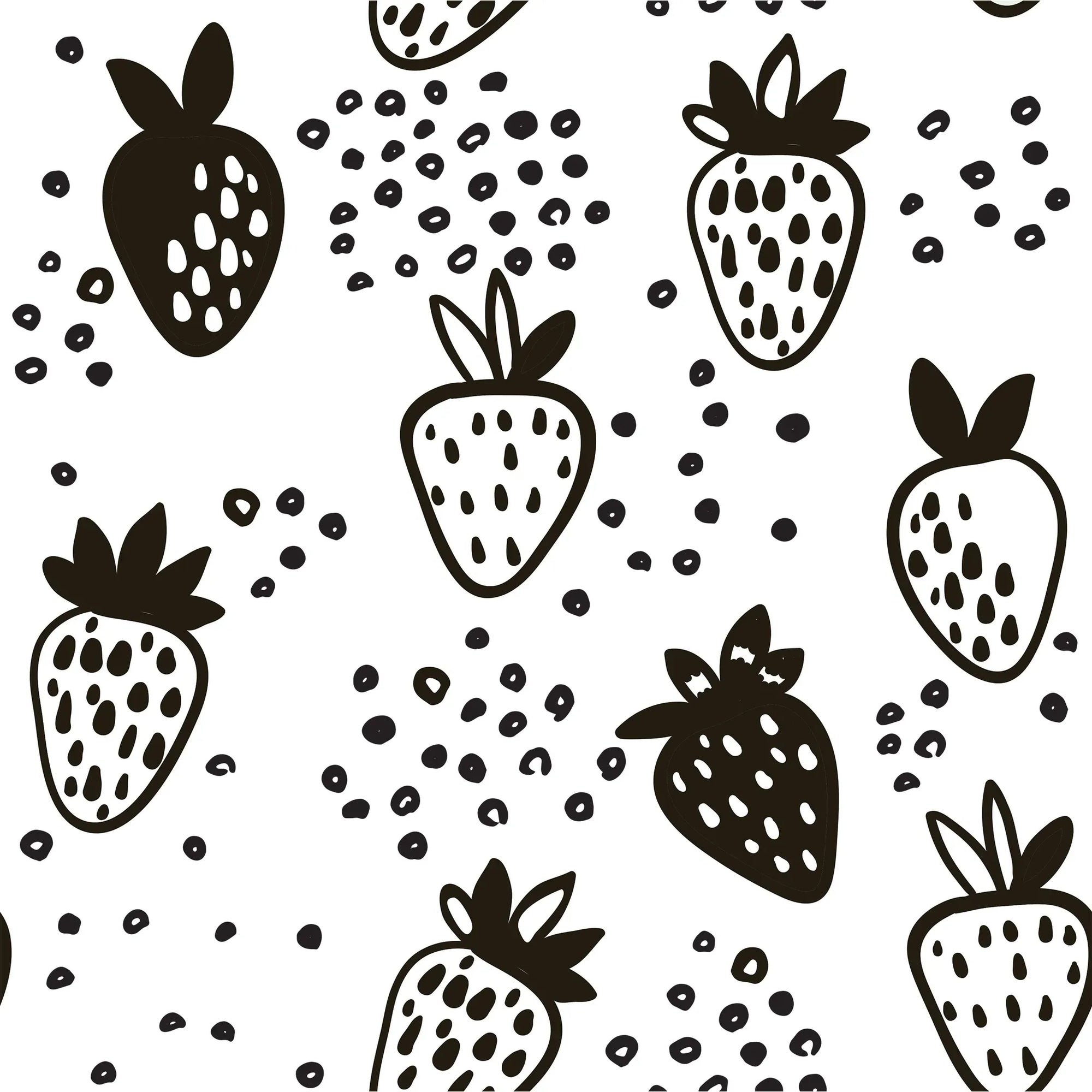 Strawberries Swaddle - Zinnias Gift Boutique