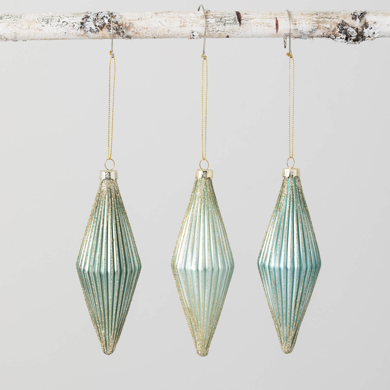 Retro Drop Ornaments - Zinnias Gift Boutique