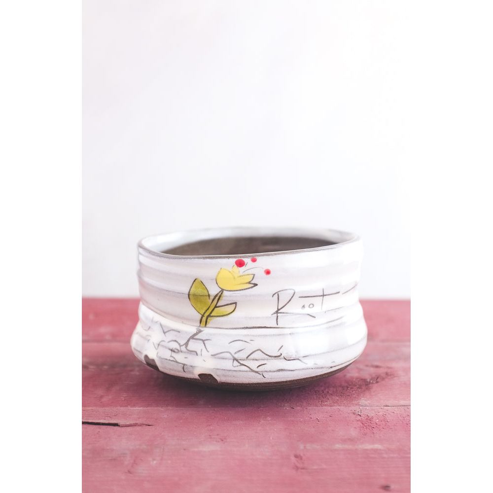 Tea Bowl (Root To Rise) - Zinnias Gift Boutique