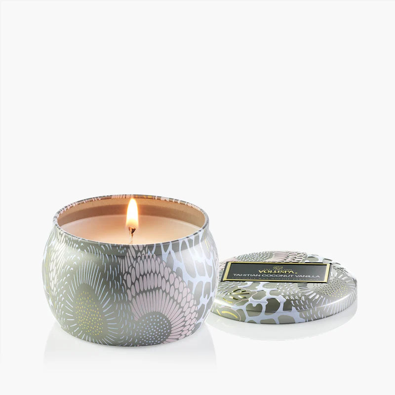 Tahitian Coconut Vanilla Candle - Zinnias Gift Boutique