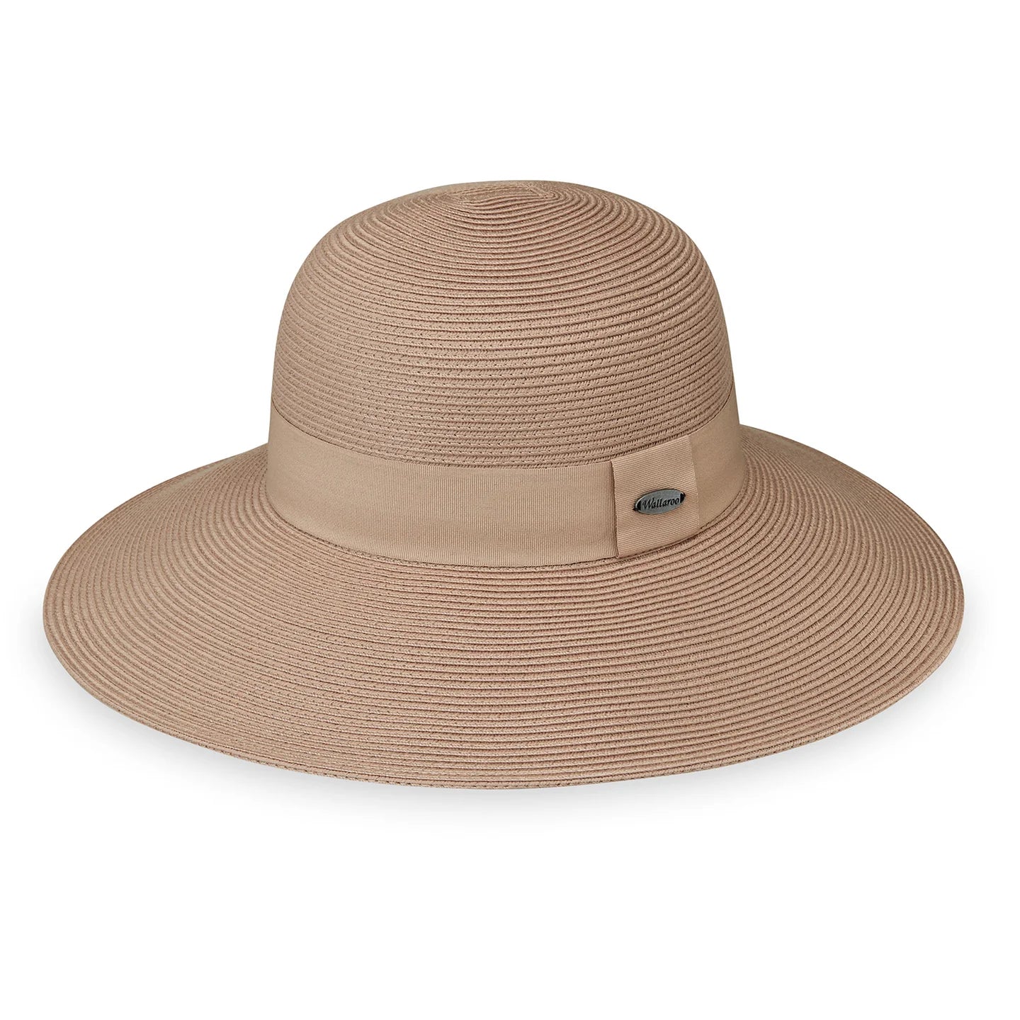 Ivory Margo Flexi Weave Hat by Wallaroo Hat Co featuring wide brim and flexible woven design for sun protection