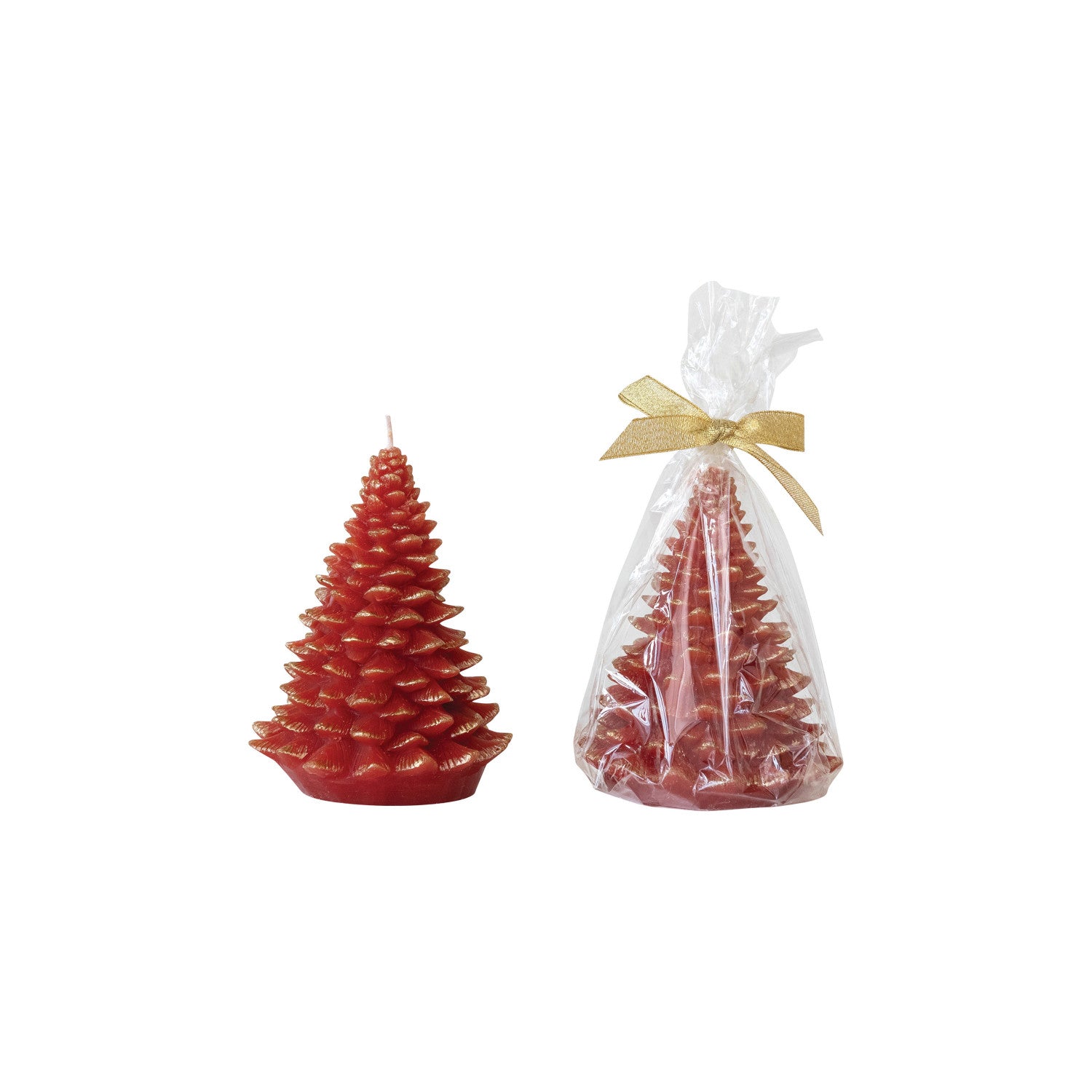 Unscented Tree Shaped Candle - Zinnias Gift Boutique