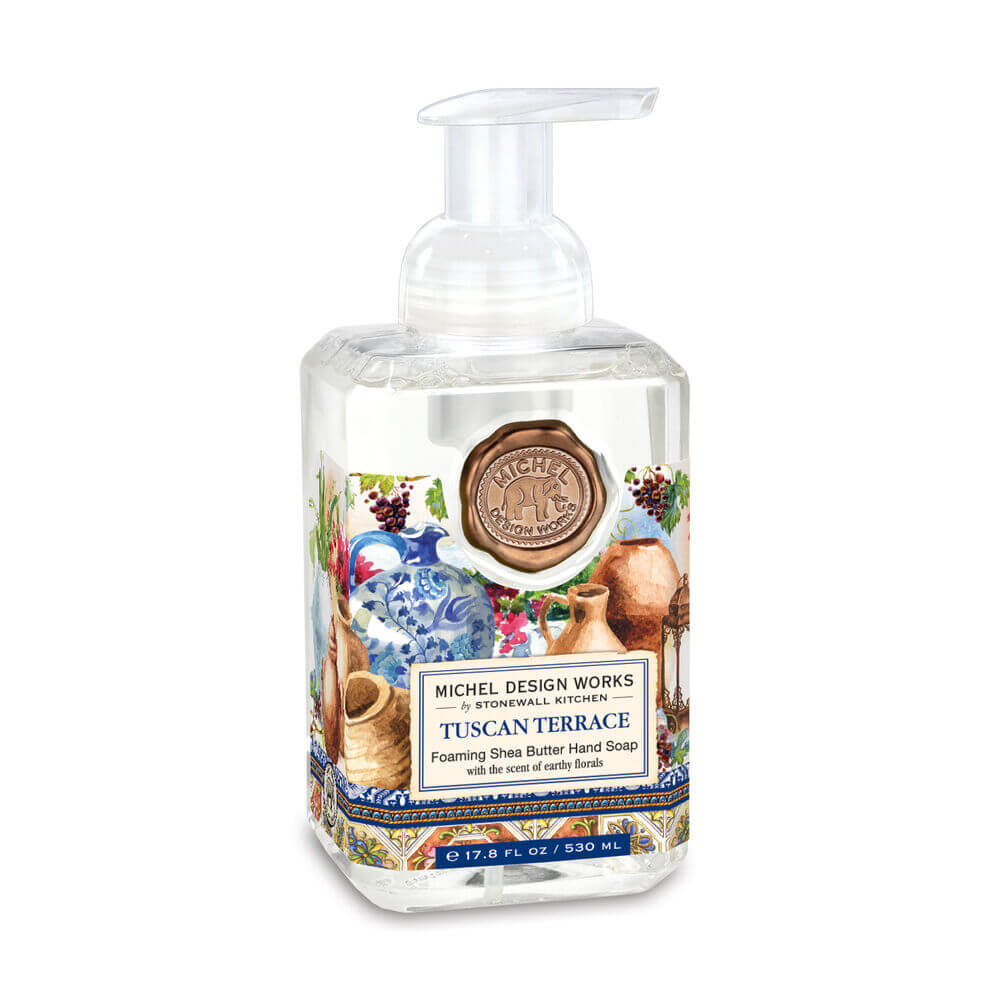 Tuscan Terrace Foaming Soap - Zinnias Gift Boutique