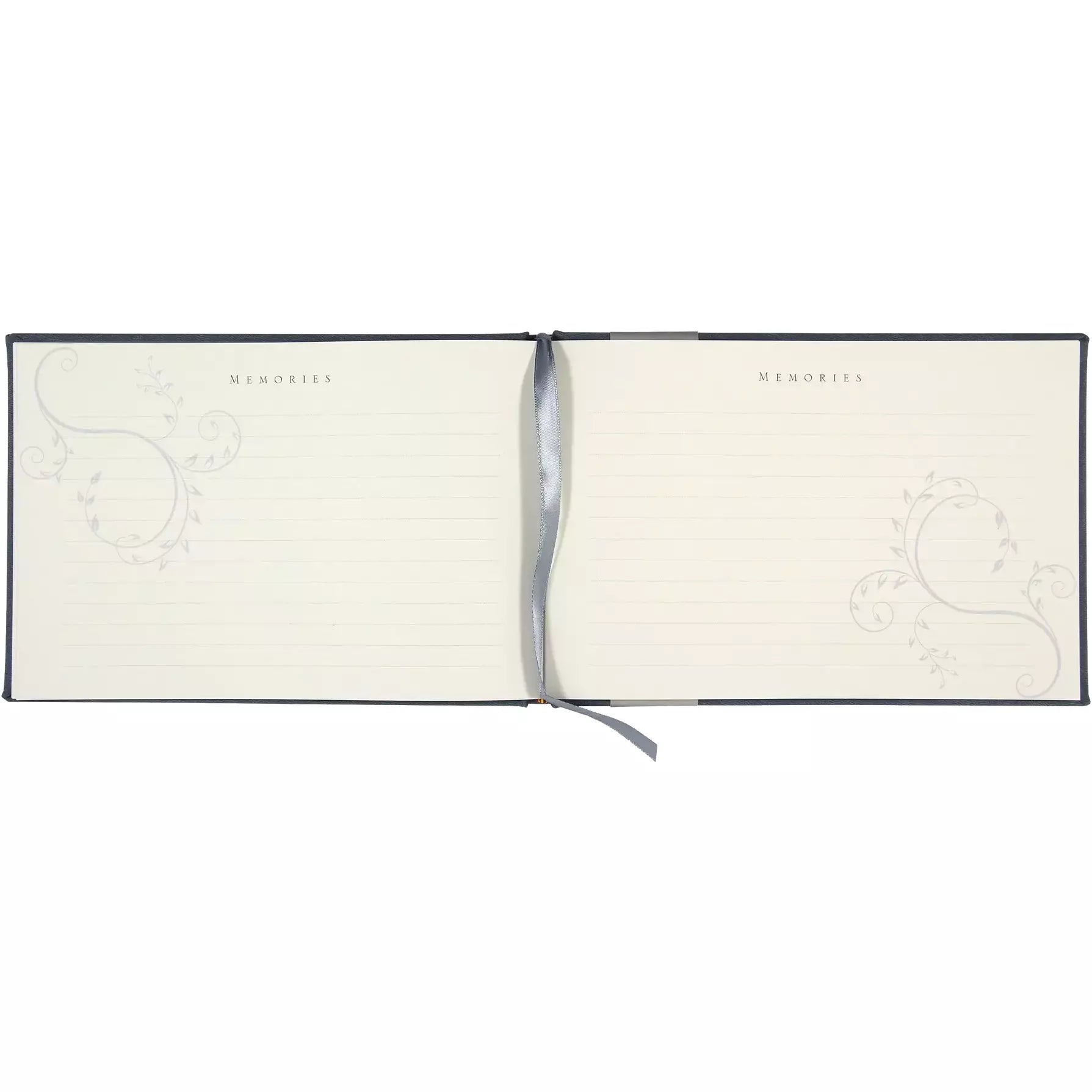 In Loving Memory Guest Book (Blue) - Zinnias Gift Boutique