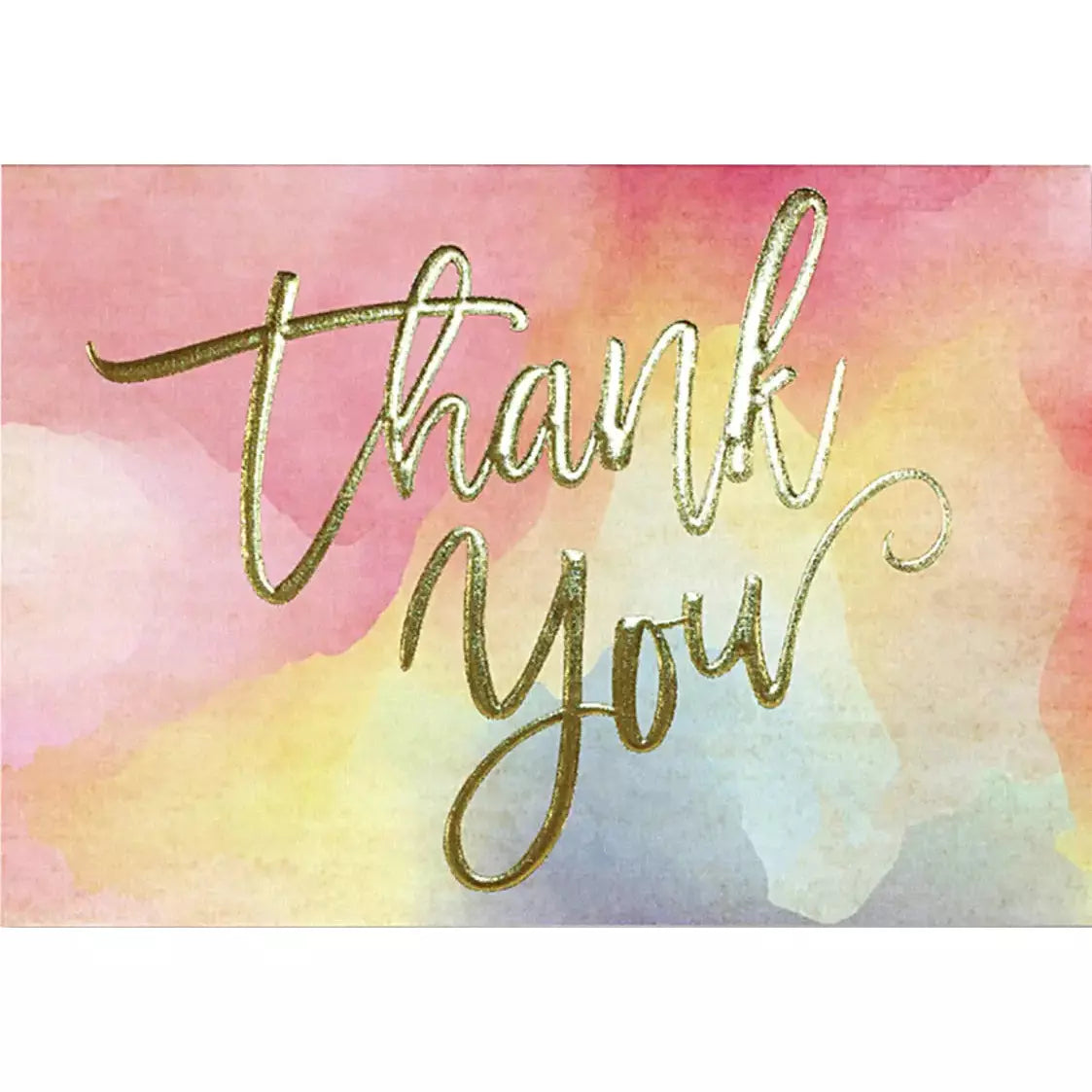 Watercolor Sunset Thank You Notes - Zinnias Gift Boutique