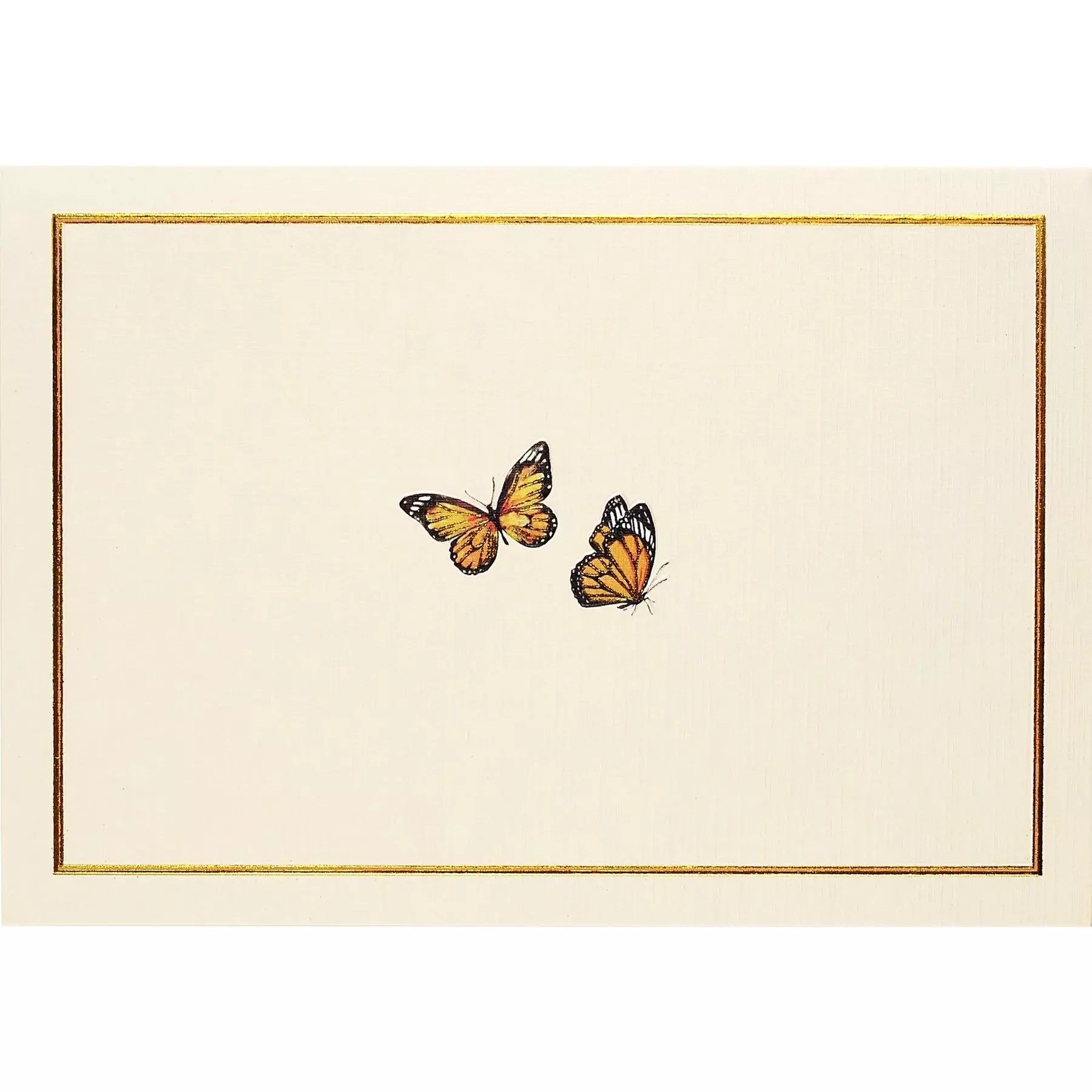 Monarch Butterflies Note Cards - Zinnias Gift Boutique