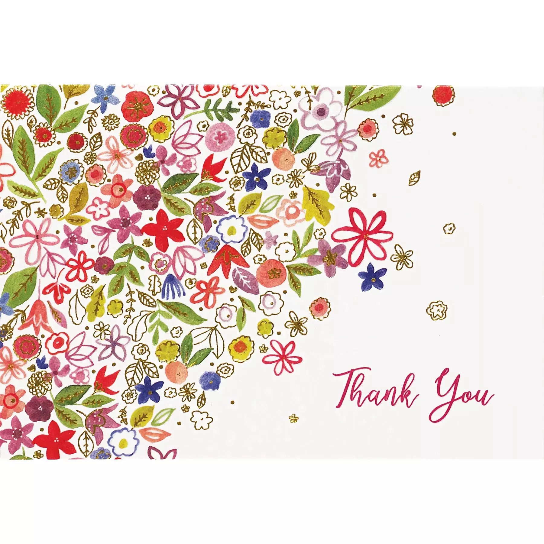 Floral Daydream Thank You Notes - Zinnias Gift Boutique