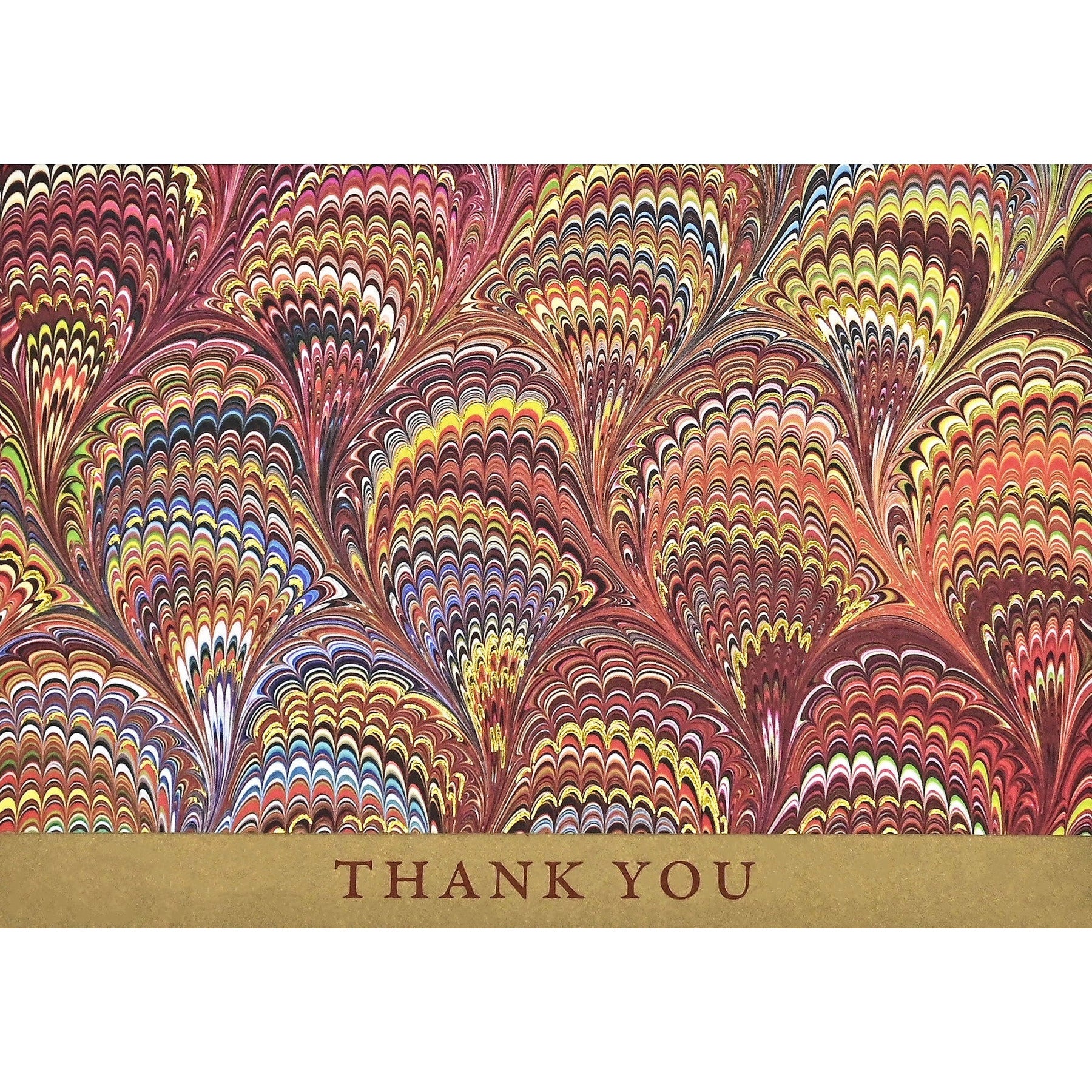 Venetian Thank You Cards - Zinnias Gift Boutique