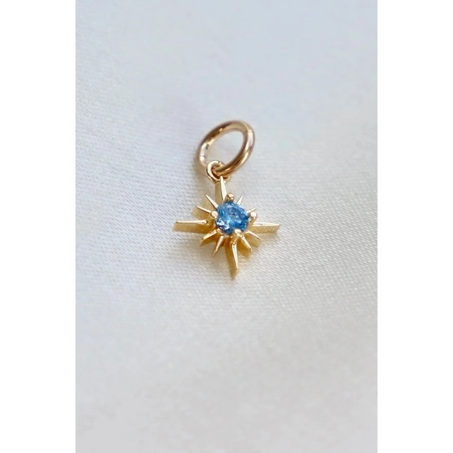 Birthstone Starbust Charm - Zinnias Gift Boutique