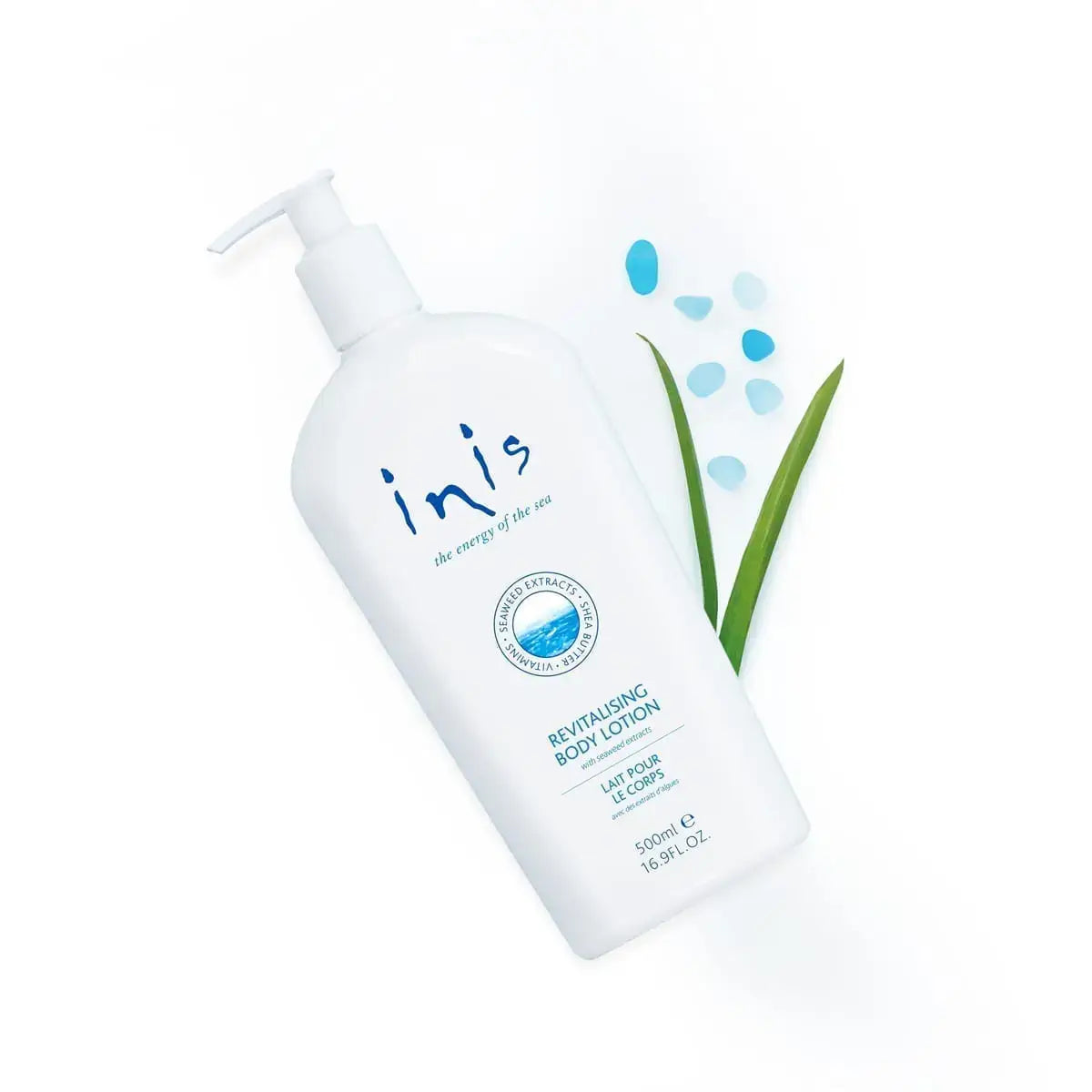 Inis Revitalising Body Lotion Large Pump Bottle 500ml / 16.9 fl. oz. - Zinnias Gift Boutique