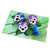 Pansies Cut Paper Card - Zinnias Gift Boutique