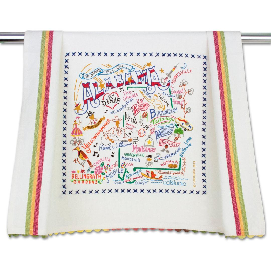 State Dish Towel - Zinnias Gift Boutique
