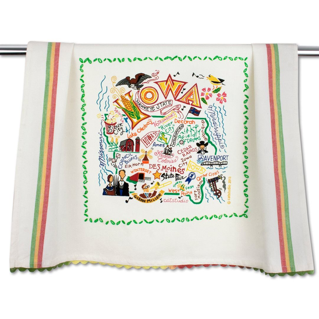 State Dish Towel - Zinnias Gift Boutique