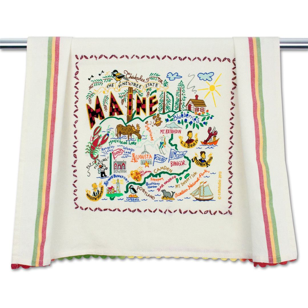 State Dish Towel - Zinnias Gift Boutique