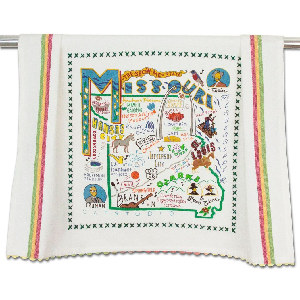 State Dish Towel - Zinnias Gift Boutique