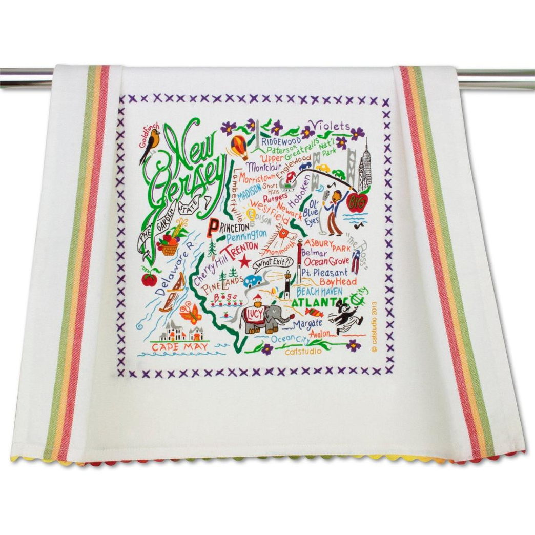 State Dish Towel - Zinnias Gift Boutique