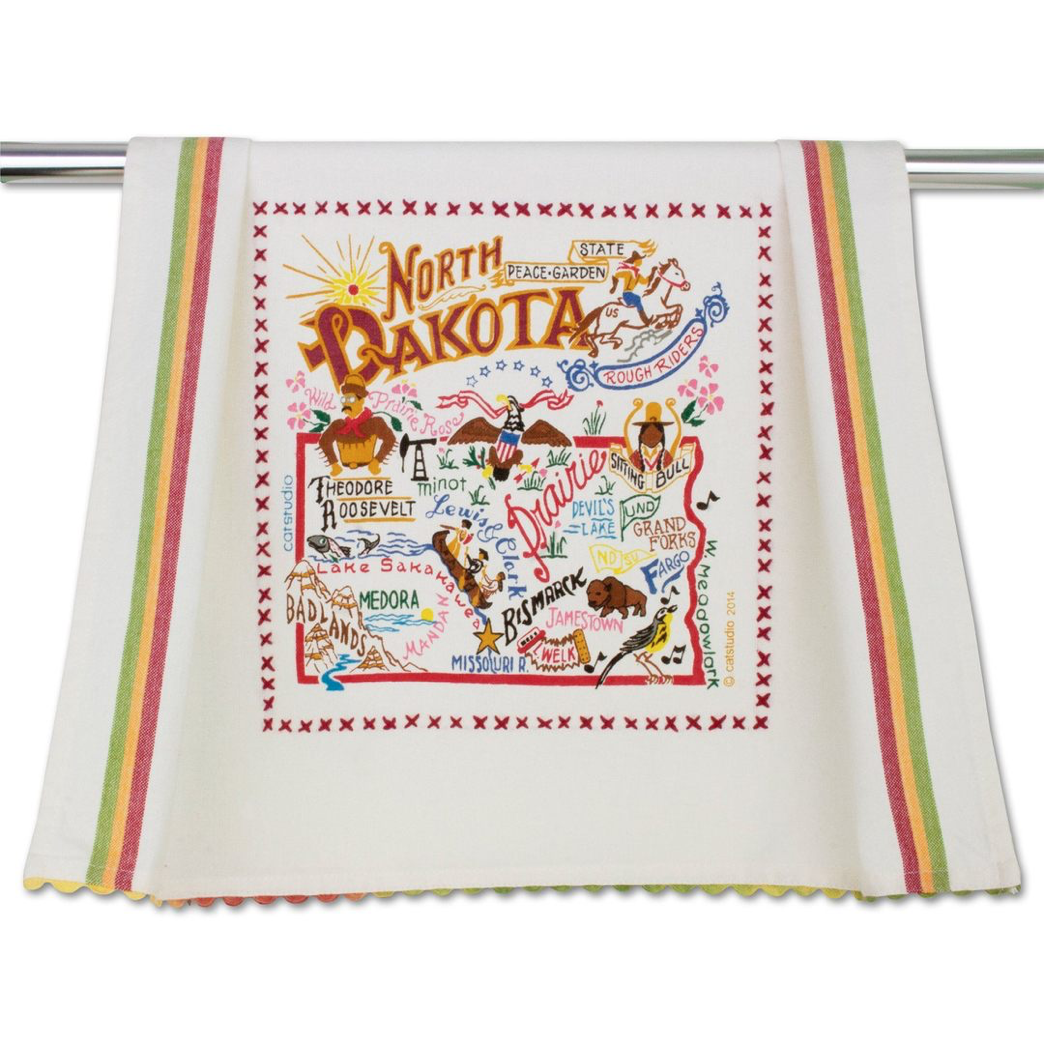 State Dish Towel - Zinnias Gift Boutique