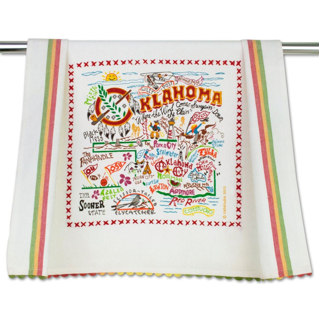 State Dish Towel - Zinnias Gift Boutique