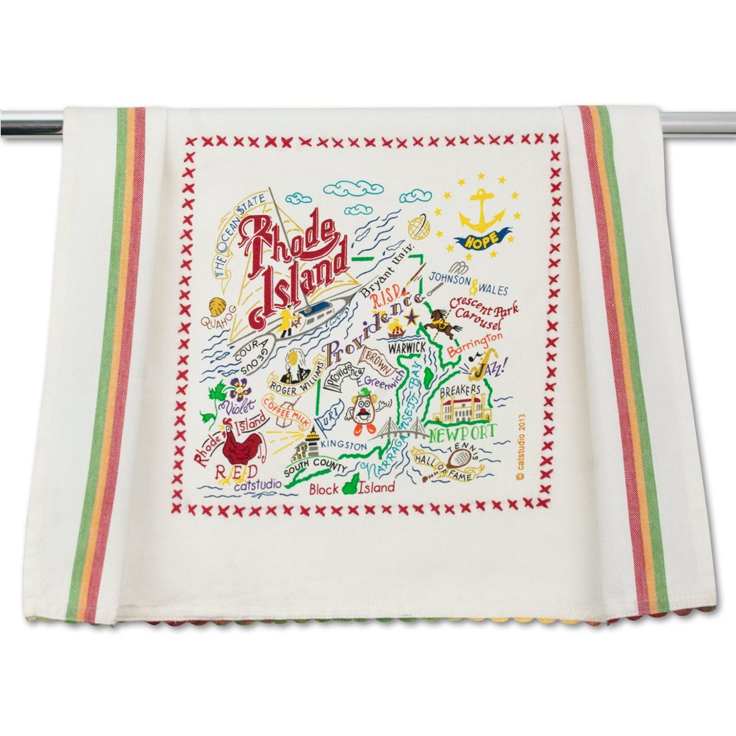 State Dish Towel - Zinnias Gift Boutique