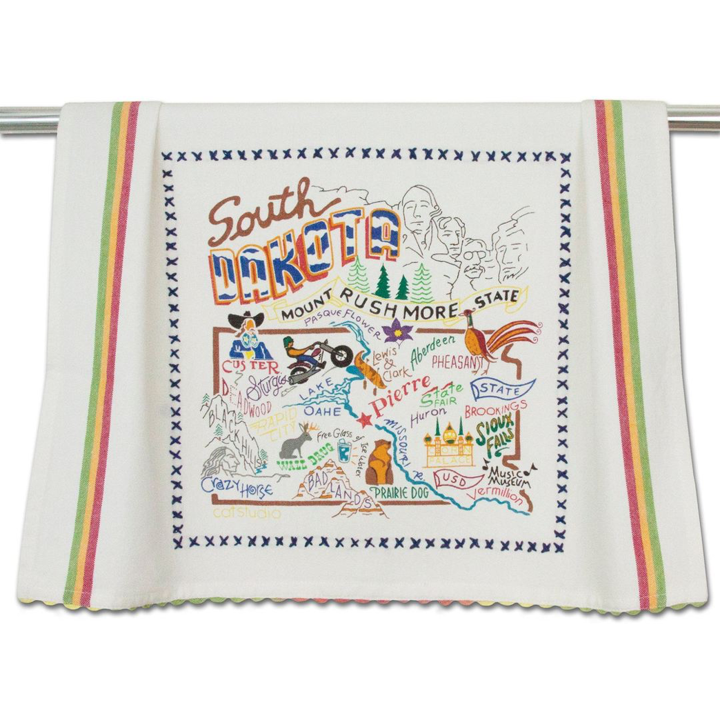 State Dish Towel - Zinnias Gift Boutique