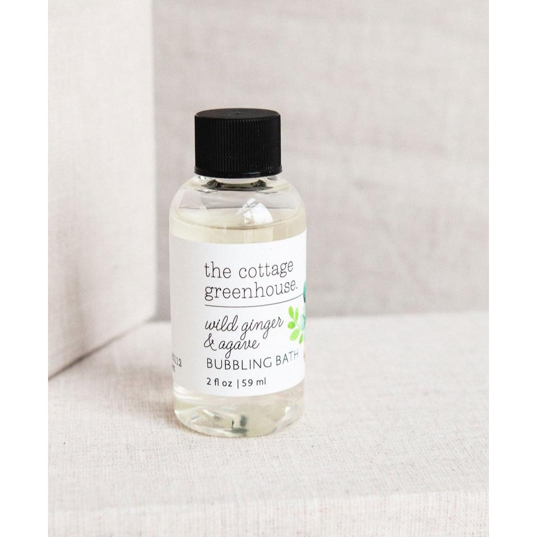 Travel Wild Ginger and Agave Bubble Bath - Zinnias Gift Boutique