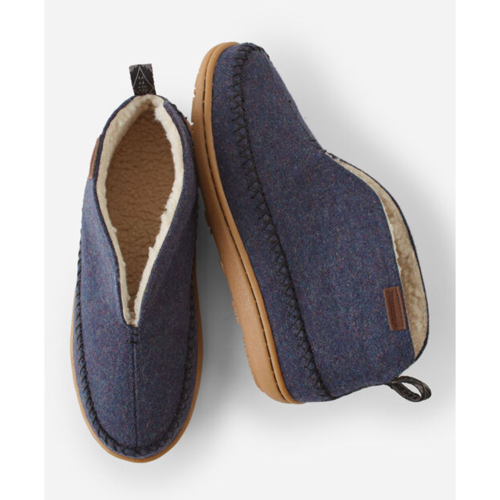Women's Mountain Mid Slipper - Navy Heather - Zinnias Gift Boutique