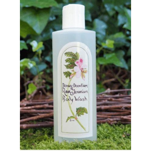 Rose Geranium Body Wash - Zinnias Gift Boutique