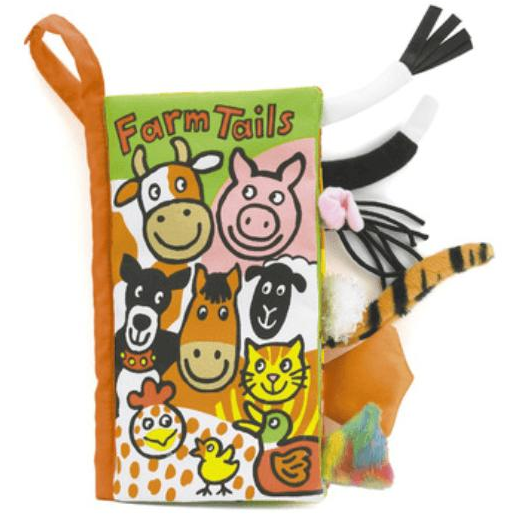 Farm Tails Jellycat - Zinnias Gift Boutique
