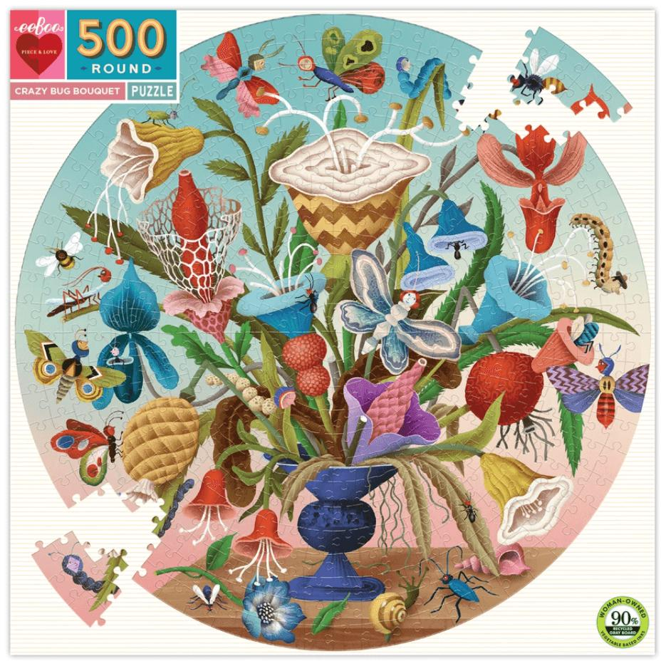 Crazy Bug Bouquet - Zinnias Gift Boutique