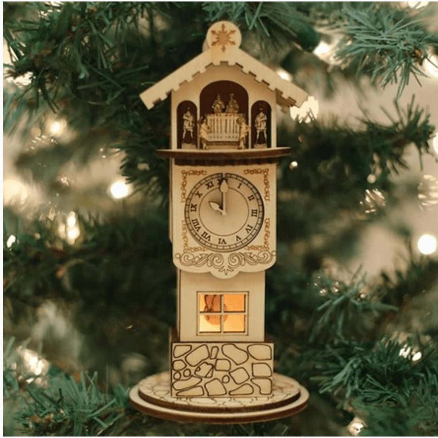 Ginger Clock Tower - Zinnias Gift Boutique