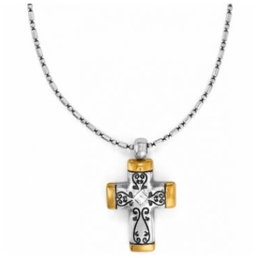 Venezia Petite Cross Necklace - Zinnias Gift Boutique