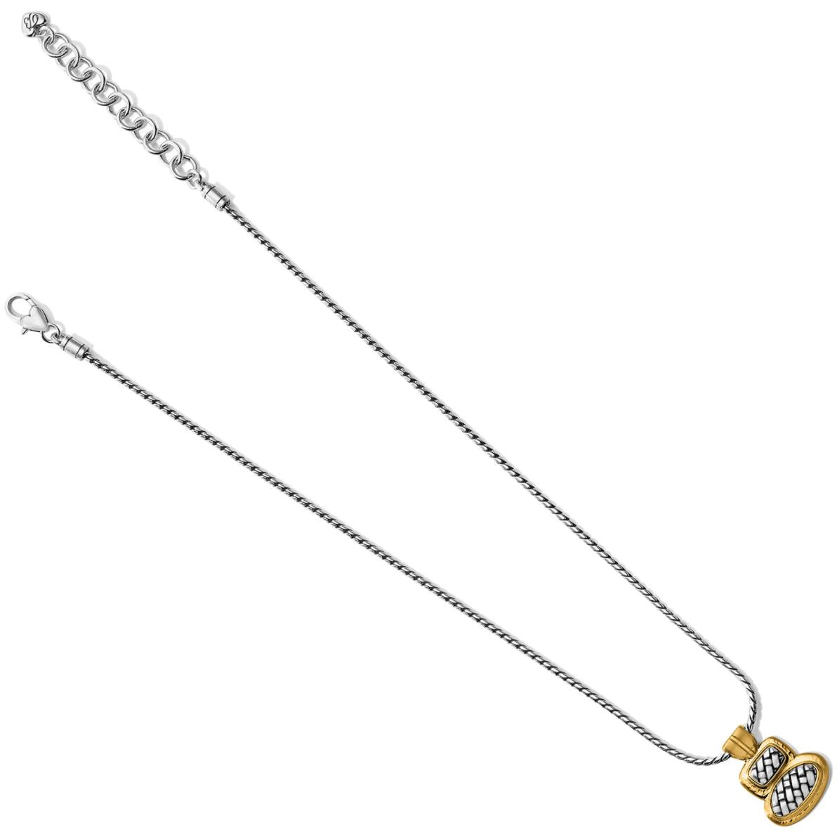 Ferrara Artisan Two Tone Duo Necklace - Zinnias Gift Boutique