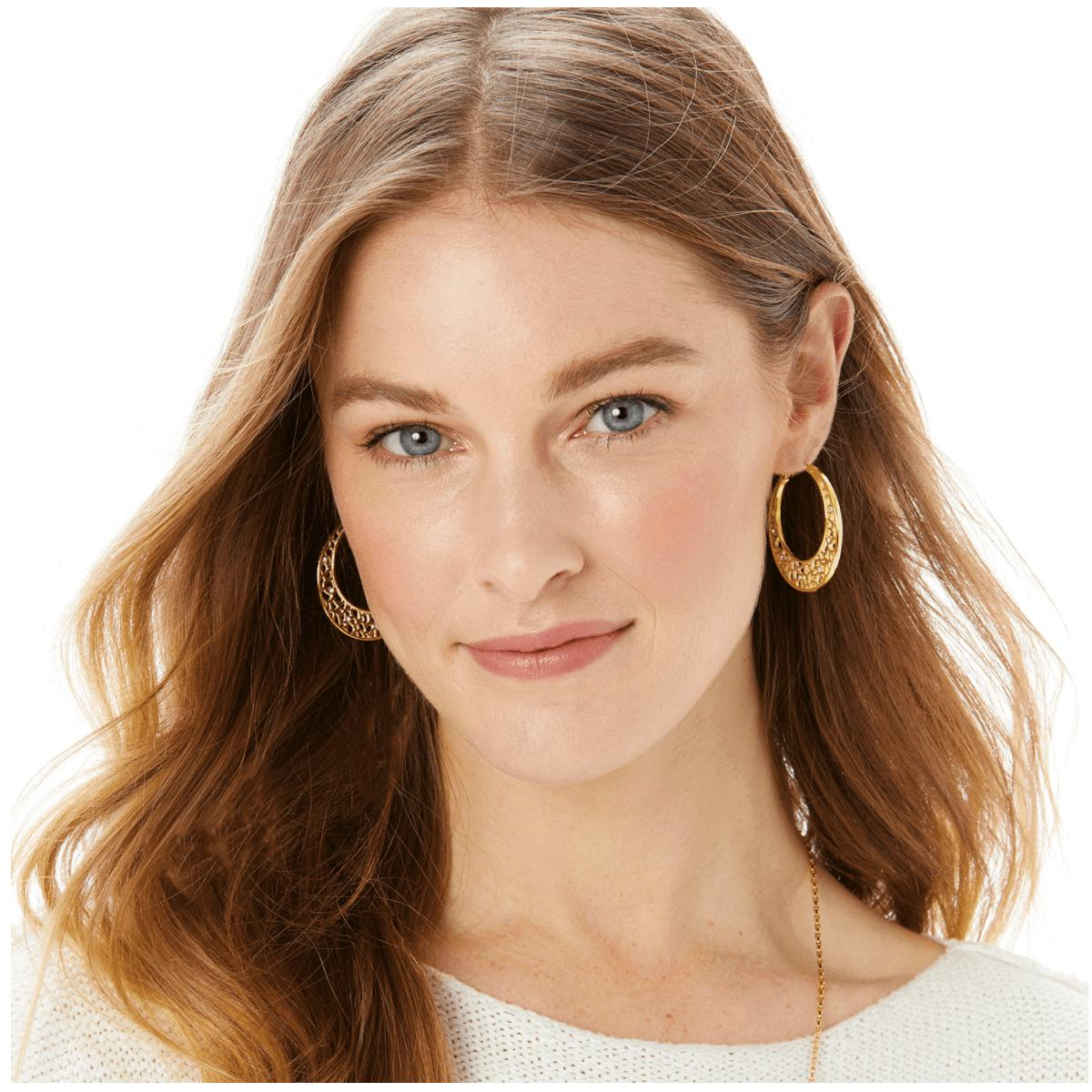 Fiji Sparkle Hoop Earrings - Zinnias Gift Boutique