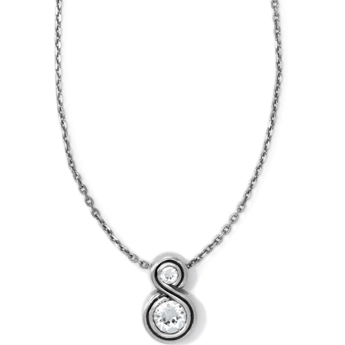 Infinity Sparkle Petite Necklace - Zinnias Gift Boutique