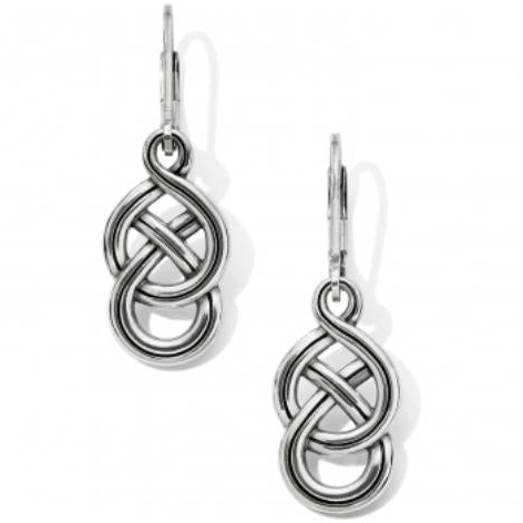 Interlok Braid Petite Leverback Earrings - Zinnias Gift Boutique