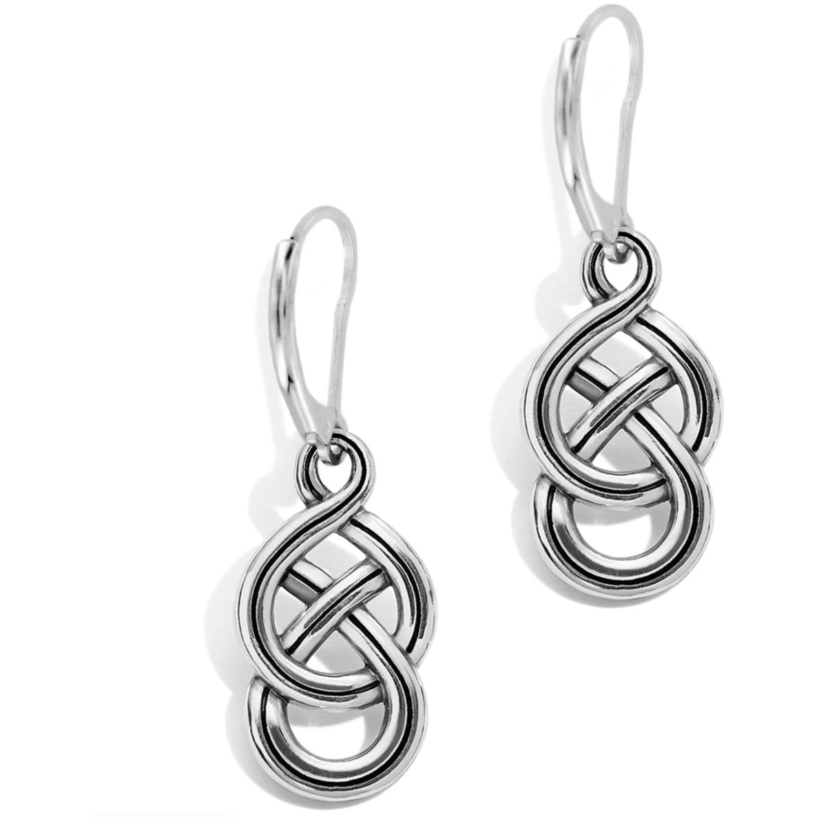 Interlok Braid Petite Leverback Earrings - Zinnias Gift Boutique
