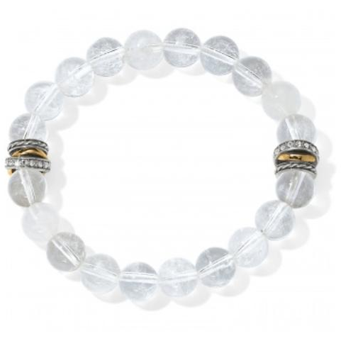 Neptune's Rings Crystal Stretch Bracelet Zinnias Gift Boutique