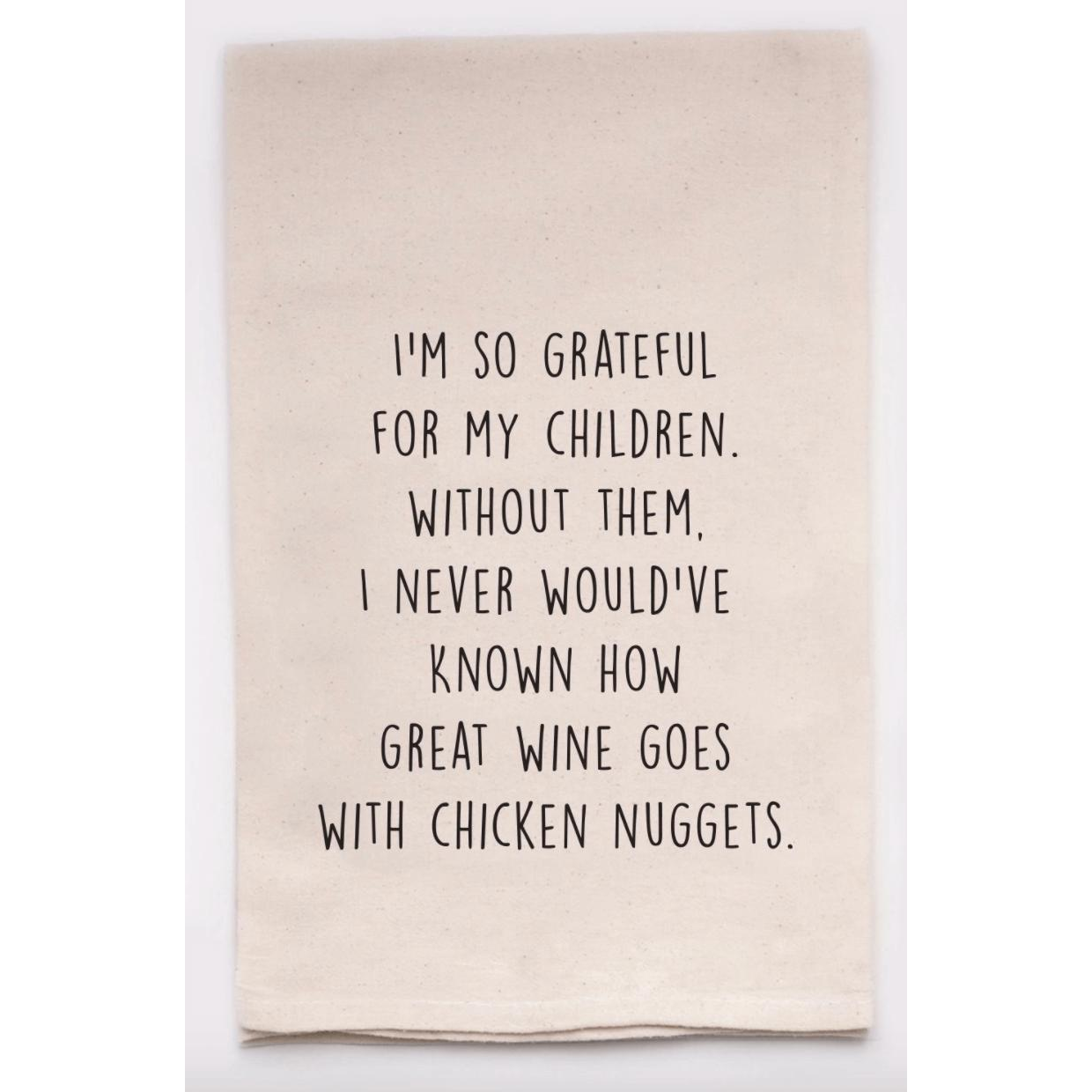 Nuggets Tea Towel - Zinnias Gift Boutique