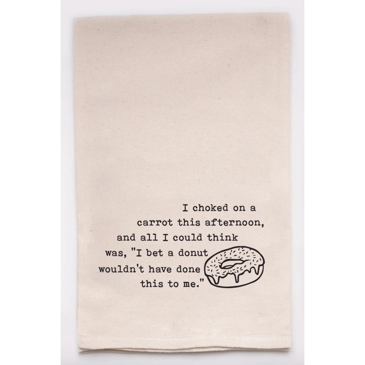 Donut Tea Towel - Zinnias Gift Boutique