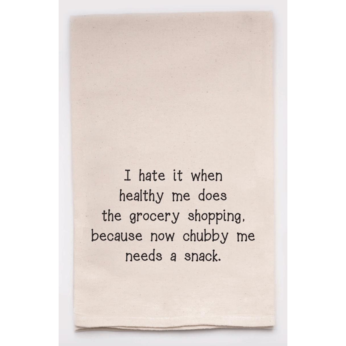 Chubby Me Tea Towel - Zinnias Gift Boutique