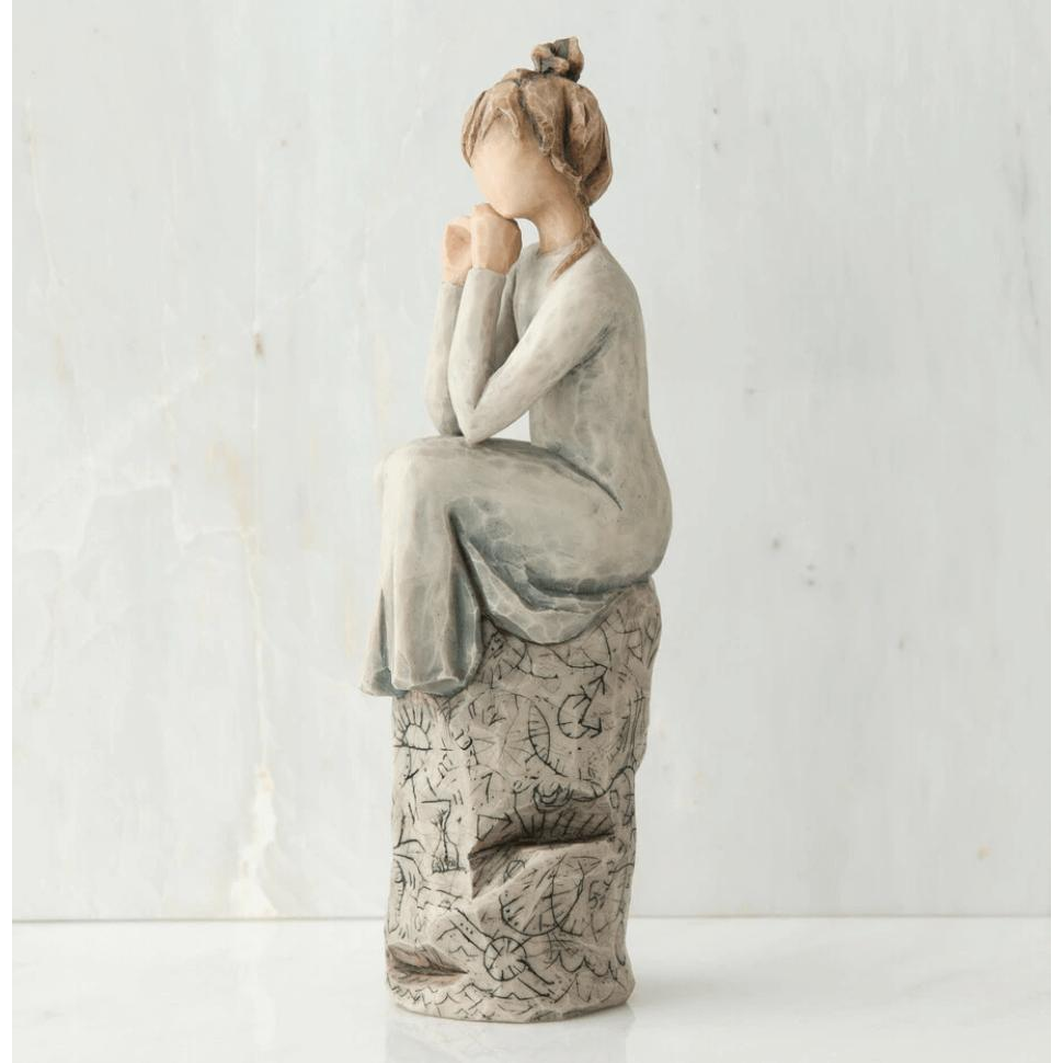 Patience Figurine - Zinnias Gift Boutique