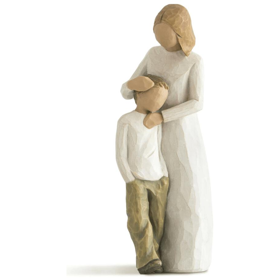 Mother and Son Figurine - Zinnias Gift Boutique