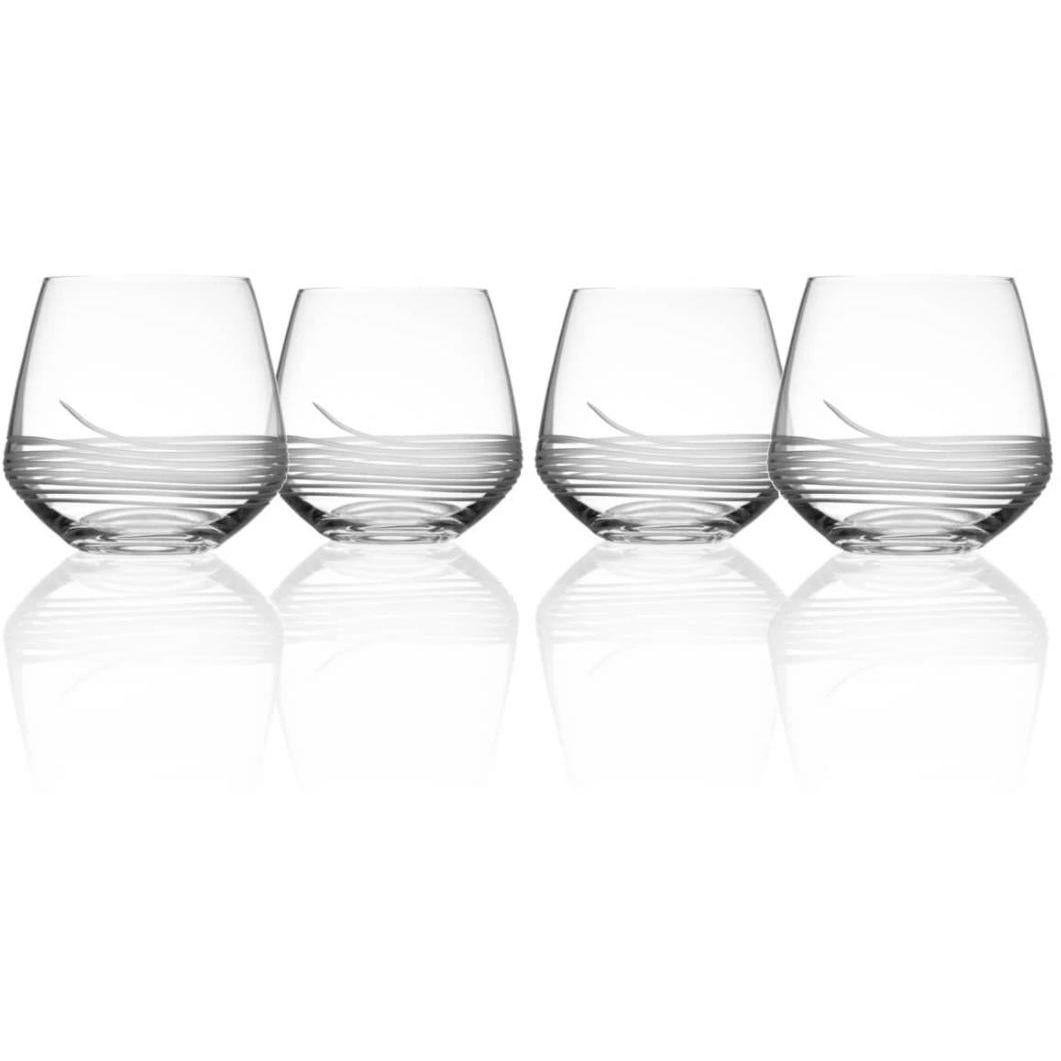 Mid-Century Modern 13oz Double Old Fashioned - Zinnias Gift Boutique